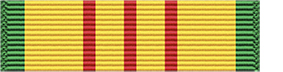 Vietnam service medal ribbon